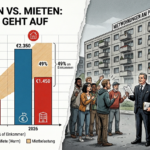 Mieterbund warnt: 6,6 Millionen Mieter am Limit